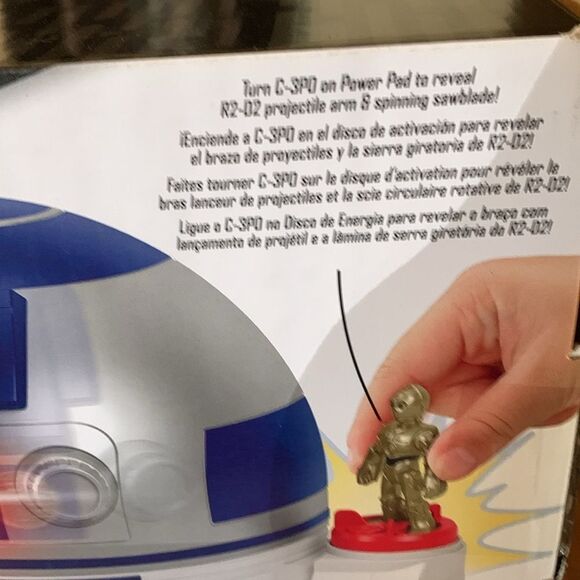 NWT Fisher-Price Imaginext Star Wars R2-D2  Toy C-3P0 Character Key hot toy - Picture 12 of 13